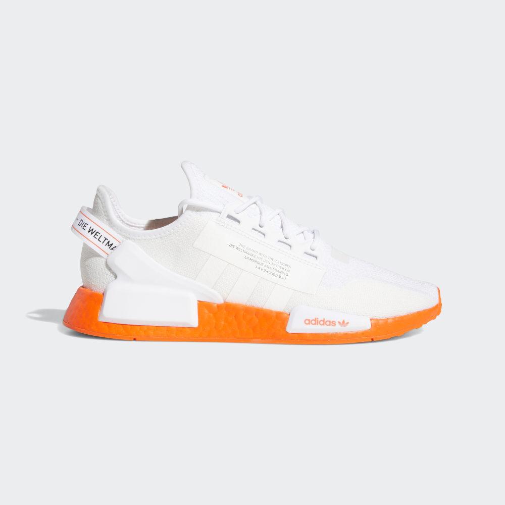 Originals Adidas NMD_R1 V2 Barbati Romania - Albi/Rosii FX3902